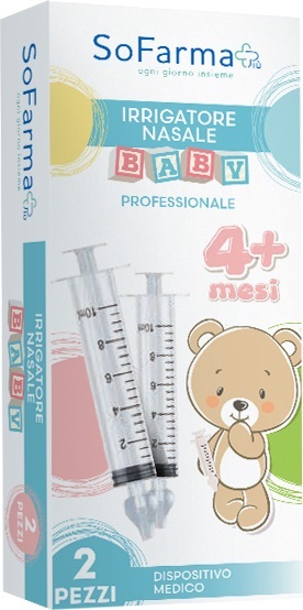 IRRIGATORE NASALE BABY 2 PEZZI SOFARMAPIU' - Farmacianuova.eu