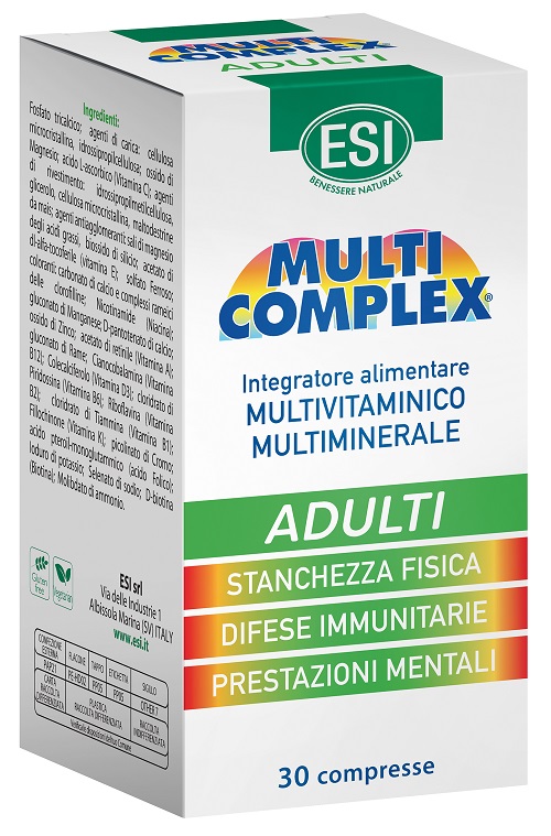 ESI MULTICOMPLEX ADULTI 30 COMPRESSE - Farmacianuova.eu
