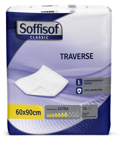 TRAVERSA PER INCONTINENZA SOFFISOF CLASSIC ULTRA 60X90 CM 15 PEZZI - Farmacianuova.eu