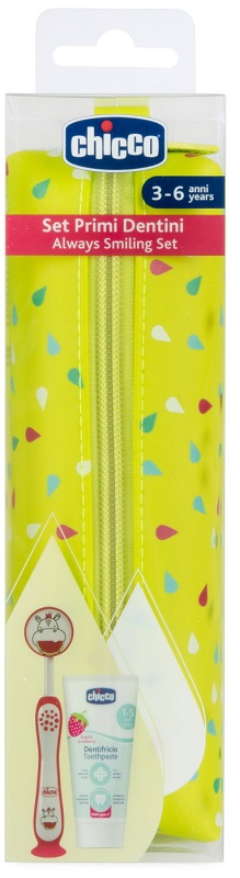 CHICCO SET DENTALE 3-6 YEARS ROSA - Farmacianuova.eu