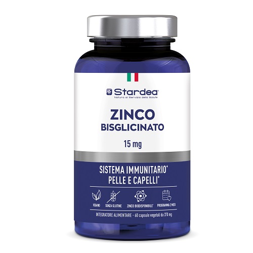STARDEA ZINCO BISGLICINATO 15MG 60 CAPSULE - Farmacianuova.eu