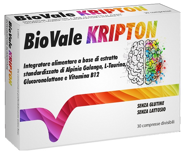 BIOVALE KRIPTON 30 COMPRESSE - Farmacianuova.eu