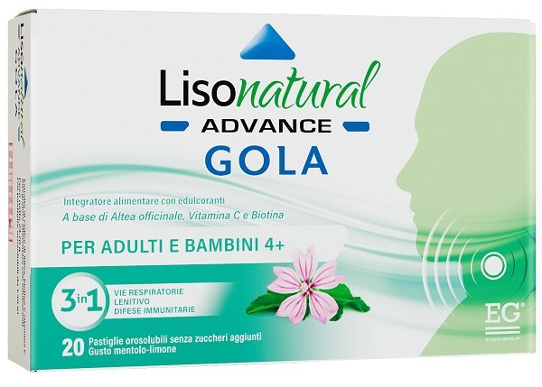 LISONATURAL ADVANCE GOLA 20 PASTIGLIE - Farmacianuova.eu