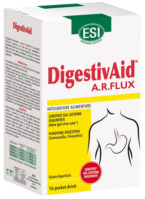 ESI DIGESTIVAID AR FLUX 16 POCKET DRINK - Farmacianuova.eu