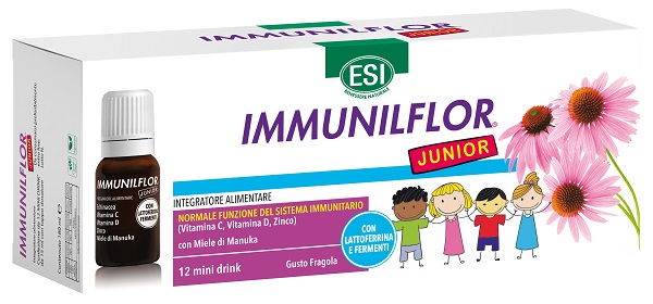 ESI IMMUNILFLOR MINI DRINK JUNIOR 12 MINI DRINK - Farmacianuova.eu