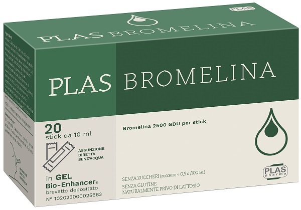 PLAS BROMELINA 20 STICK PACK - Farmacianuova.eu