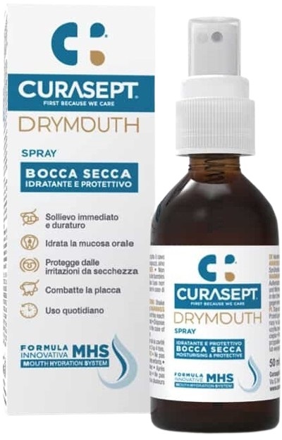 CURASEPT DRYMOUTH SPRAY 50 ML - Farmacianuova.eu