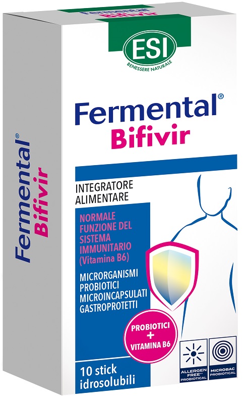 ESI FERMENTAL BIFIVIR 10 STICK IDROSOLUBILI - Farmacianuova.eu