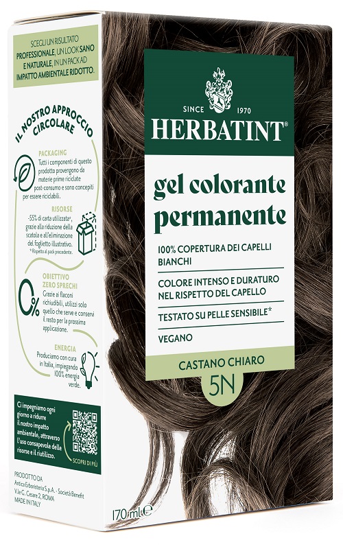 HERBATINT 5N CASTANO CHIARO 170 ML - Farmacianuova.eu