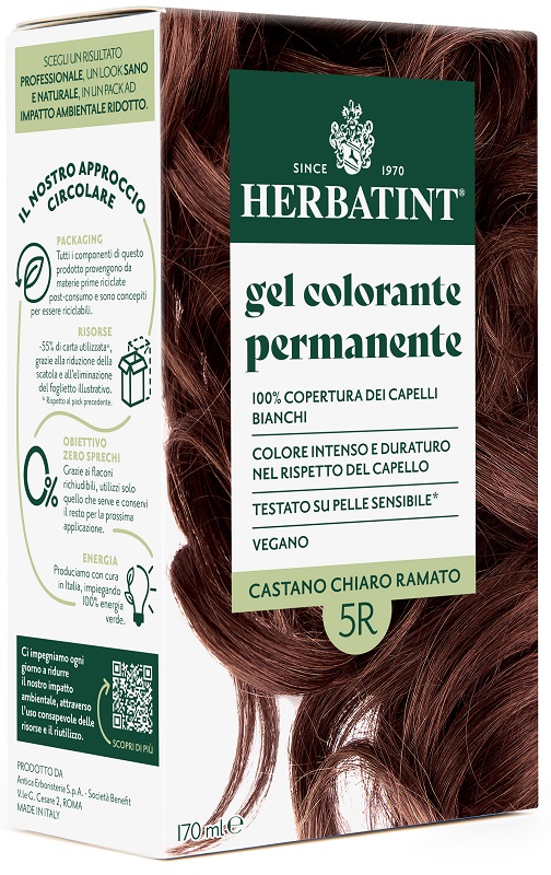 HERBATINT 5R CASTANO CHIARO RAMATO 170 ML - Farmacianuova.eu