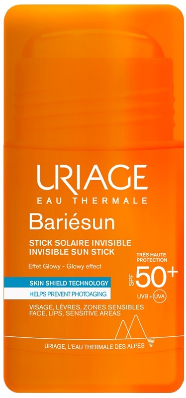URIAGE EAU THERMALE BARIESUN SPF50+ STICK SOLAIRE INVISIBILE EFFET GLOWY 18 G - Farmacianuova.eu