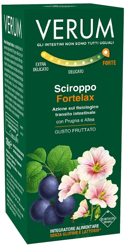 VERUM FORTELAX SCIROPPO FRUTTATO 126 G NEW - Farmacianuova.eu