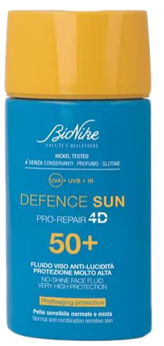 DEFENCE SUN 50+ FLUIDO VISO ANTI-LUCIDITA' 50 ML - Farmacianuova.eu