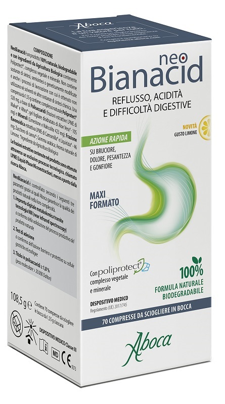 NEOBIANACID 70 COMPRESSE LIMONE - Farmacianuova.eu