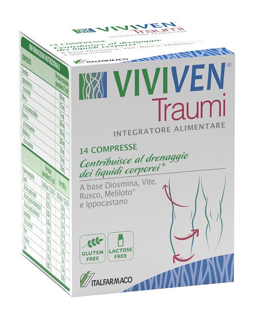 VIVIVEN TRAUMI 14 COMPRESSE - Farmacianuova.eu