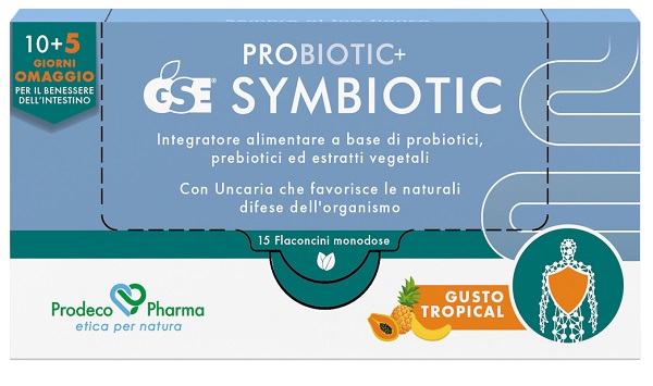 PROBIOTIC+ GSE SYMBIOTIC 15 FLACONCINI - Farmacianuova.eu