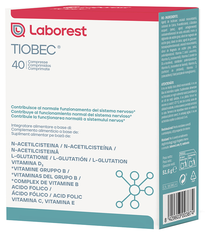 TIOBEC 40 COMPRESSE NUOVA FORMULAZIONE SENZA GLUTINE SENZA LATTOSIO - Farmacianuova.eu
