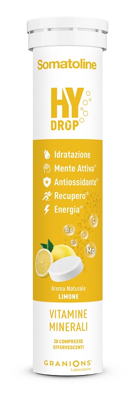 SOMATOLINE HYDROP LIMONE 20 COMPRESSE EFFERVESCENTI - Farmacianuova.eu