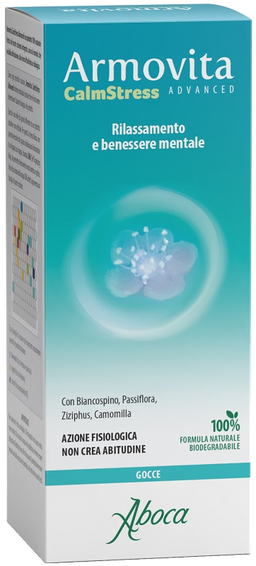 ARMOVITA CALMSTRESS ADVANCED GOCCE 65 ML SENZA GLUTINE SENZA LATTOSIO - Farmacianuova.eu